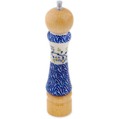 Polish Pottery Grinder 8&quot; Branches Of Delicacy