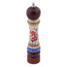Polish Pottery Grinder 8&quot; Summer Bouquet UNIKAT