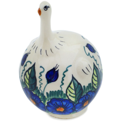 Polish Pottery Guinea Hen Serene Meadow