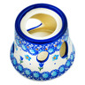 Polish Pottery Heater 4&quot; Blooming Tulips