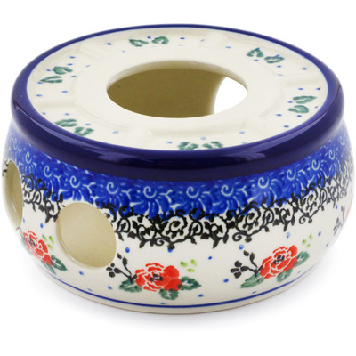 Polish Pottery Heater 4&quot; Pasadena Delight