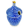 Polish Pottery Honey Jar 12 oz Choppy Waters