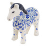 Polish Pottery Horse Figurine 6&quot; Blue Country Field
