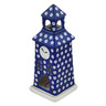 Polish Pottery House Figurine 11&quot; Simple Daisy