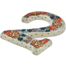 Polish Pottery House Number TWO (2) Autumn Falling Leaves UNIKAT