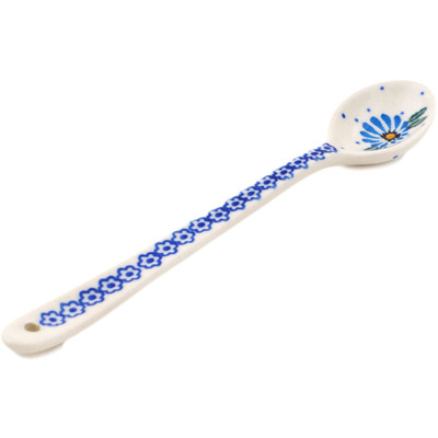 Polish Pottery Iced Tea Spoon Marigold Morning