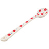 Polish Pottery Iced Tea Spoon Simple Daisy
