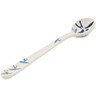 Polish Pottery Iced Tea Spoon Soaring Swallows UNIKAT