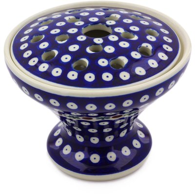 Polish Pottery Ikebana Vase 6&quot; Mosquito