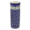 Polish Pottery Jar 95 oz Peacock Leaves