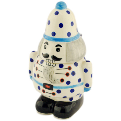 Polish Pottery Jar with Lid 0"