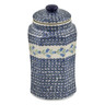 Polish Pottery Jar with Lid 11&quot; Sweet Dreams