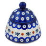 Polish Pottery Jar with Lid 4&quot; Mosquito
