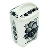 faience Jar with Lid 7&quot; Black