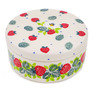 Polish Pottery Jewelry Box 4&quot; Berry Burst