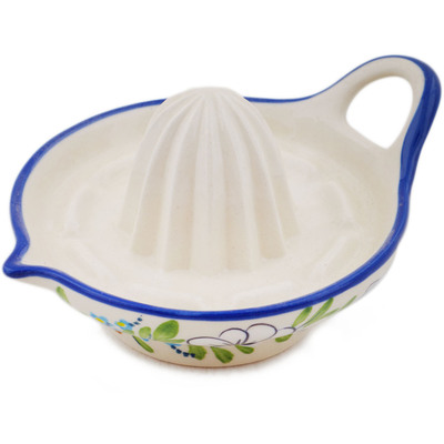 Polish Pottery Juice Reamer 5&quot; Delicate UNIKAT