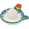 Polish Pottery Juice Reamer Small Marigold Chain UNIKAT