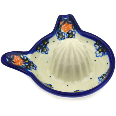 Polish Pottery Juice Reamer Small Strwaberry Fever