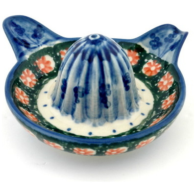 Polish Pottery Juice Reamer Small UNIKAT