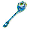 Polish Pottery Ladle 13&quot; Pansies And Daisies UNIKAT