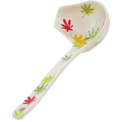 Polish Pottery Ladle 7&quot; Fall Season Bliss UNIKAT