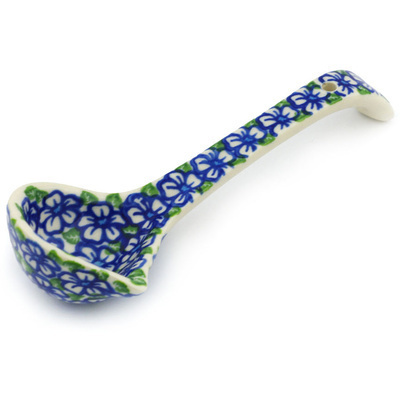 Polish Pottery Ladle 7&quot; Fields Of Glory