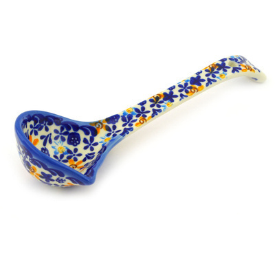 Polish Pottery Ladle 7&quot; UNIKAT