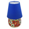 Polish Pottery Lamp Base 8&quot; Polish Bouquet UNIKAT