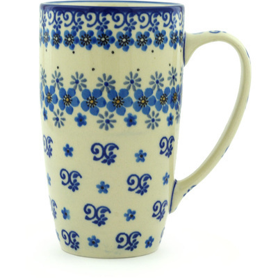 Polish Pottery Latte Mug Autumn Breeze