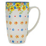 Polish Pottery Latte Mug Country Spring