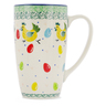 Polish Pottery Latte Mug Egg Hunt
