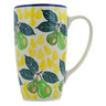 Polish Pottery Latte Mug Fresh Pear