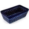 Polish Pottery Loaf Pan 8&quot; Blue Horizons