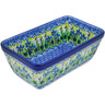 Polish Pottery Loaf Pan 8&quot; Delightful Day UNIKAT