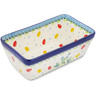 Polish Pottery Loaf Pan 8" Egg-celent