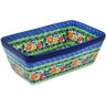 Polish Pottery Loaf Pan 8&quot; Home Sweet Home UNIKAT