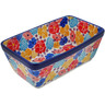 Polish Pottery Loaf Pan 8&quot; Outstanding UNIKAT