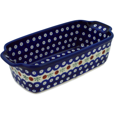 Polish Pottery Loaf Pan Mosquito