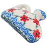 Polish Pottery Magnet 2&quot; Daisy Lace