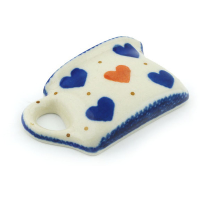 Polish Pottery Magnet 2&quot; Heart Of Hearts