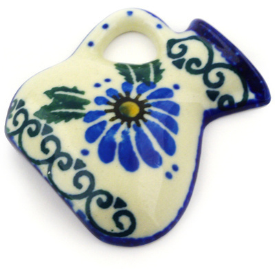 Polish Pottery Magnet 2&quot; Marigold Morning