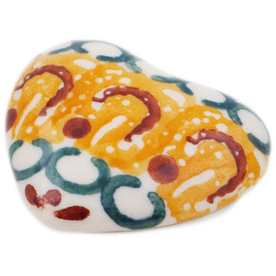 Polish Pottery Magnet 2&quot; Morning Sunrise