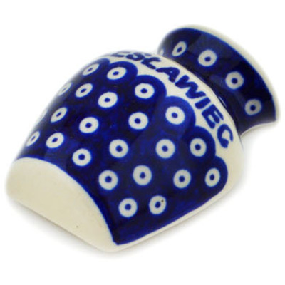Polish Pottery Magnet 2&quot; Peacock Eyes