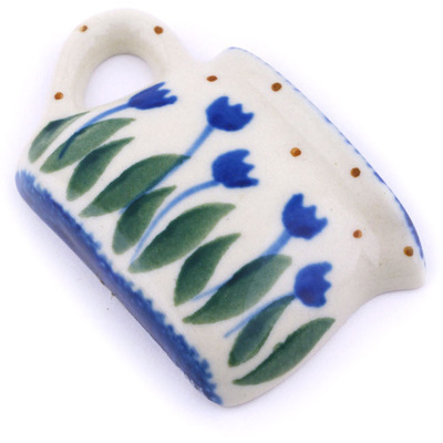 Polish Pottery Magnet 2&quot; Water Tulip