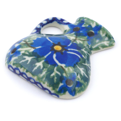 Polish Pottery Magnet 2&quot; Wild Diamonds UNIKAT