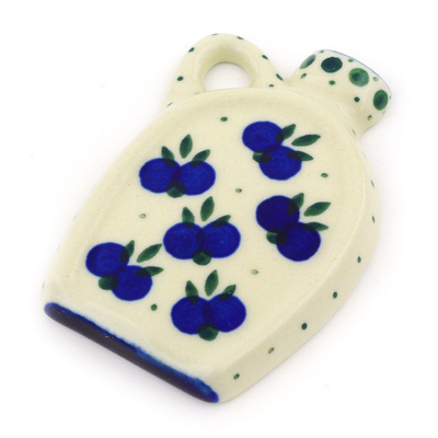 Polish Pottery Magnet 3&quot; Wild Blueberry