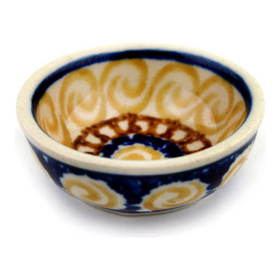 Polish Pottery Mini Bowl 2&quot;