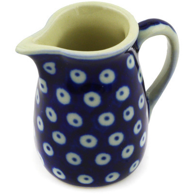 Polish Pottery Mini Jug 2&quot; Blue Eyes