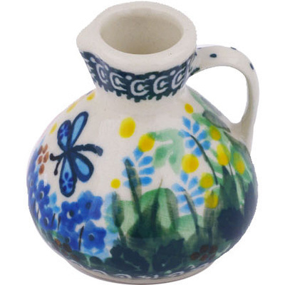 Polish Pottery Mini Jug 2&quot; Garden Delight UNIKAT