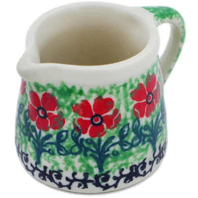 Polish Pottery Mini Jug 2&quot; Maraschino